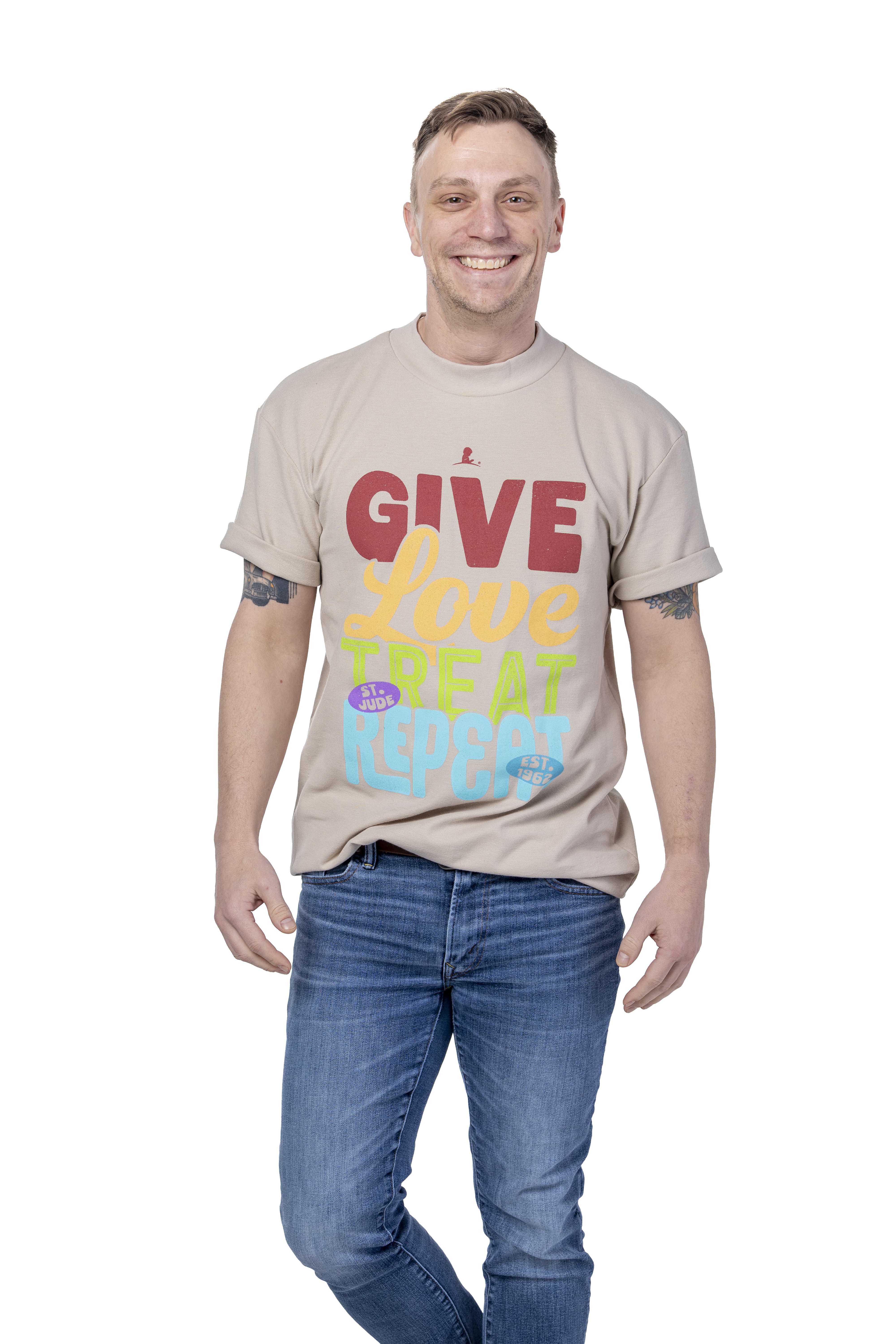 Primary image St. Jude Give Love Treat & Repeat T-shirt